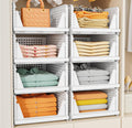 Foldable & stackable storage organizer